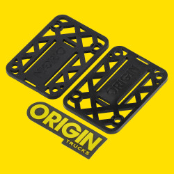 Origin Precision 1/8" Riser Risers-Shock-Pad Black