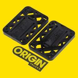 Origin Precision 1/4" Riser Risers-Shock-Pad Black